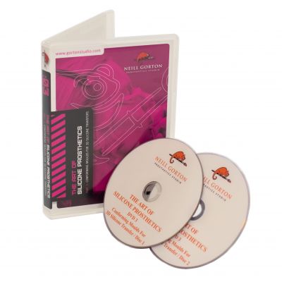The Art of Silicone Prosthetics - DVD 3 - Conforming Moulds for 3D Silicone Transfers - Double Disc